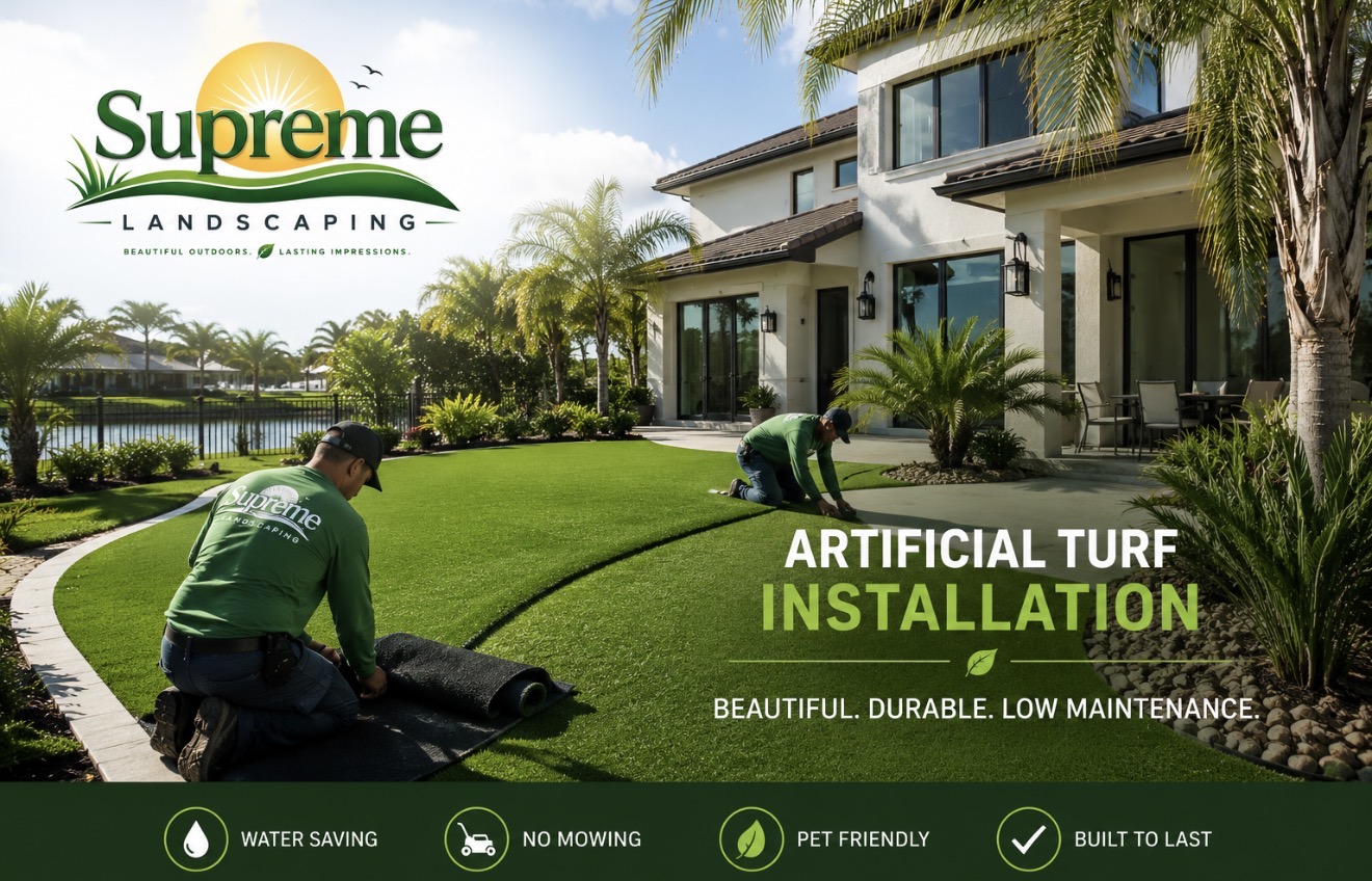 Benefits of artificial turf installation in Brevard County Florida