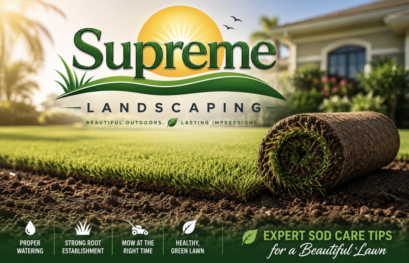 New Sod Care Guide for Melbourne, FL: Keep Your Lawn Green, Healthy & Beautiful
