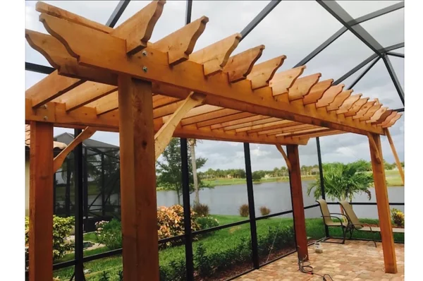 Waterfront Pergola and Outdoor Room