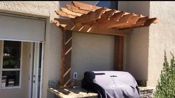 Compact Patio Pergola