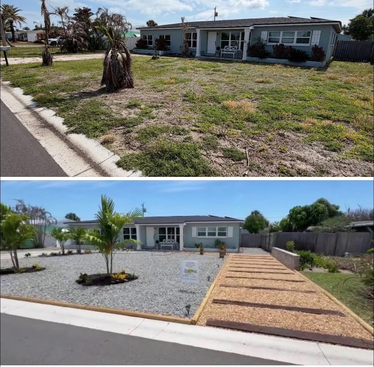 Zero-scape landscape transformation